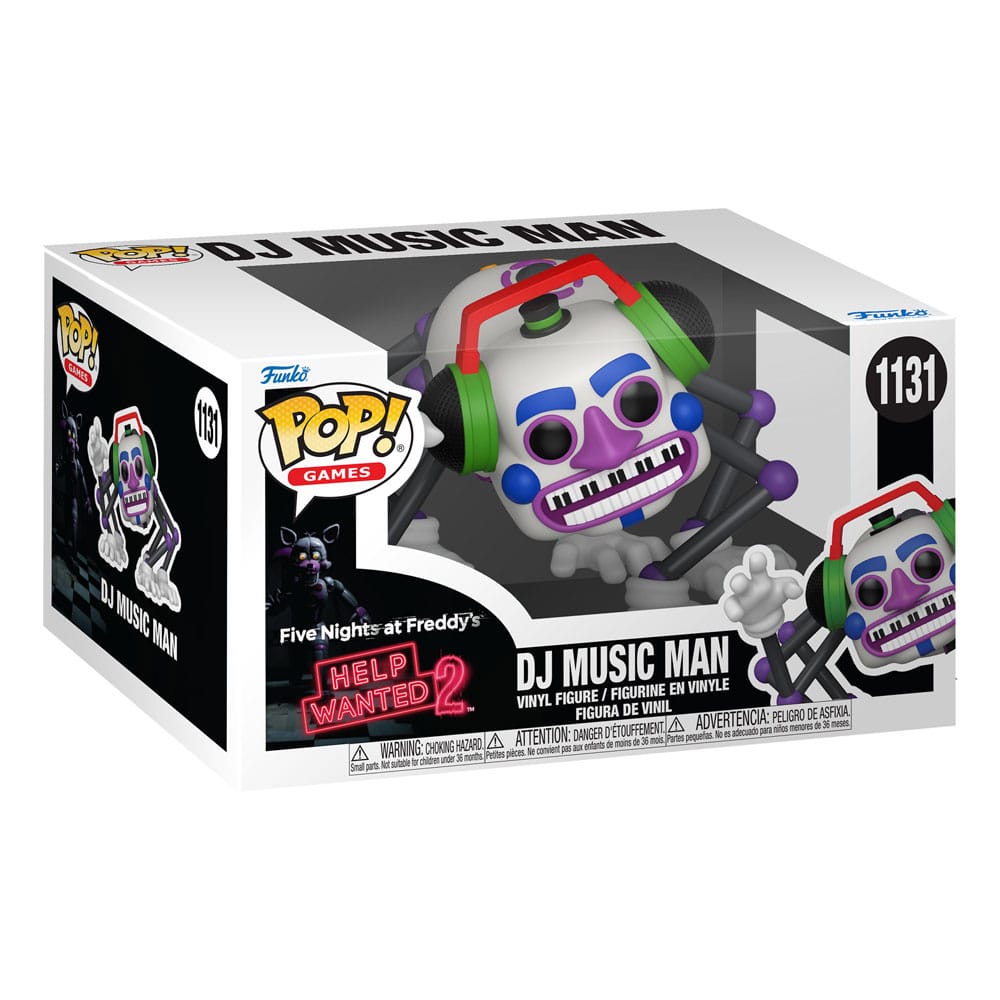 Funko Five Nights at Freddy's Help Wanted 2 DJ Music Man POP! Premium Vinyl Figur