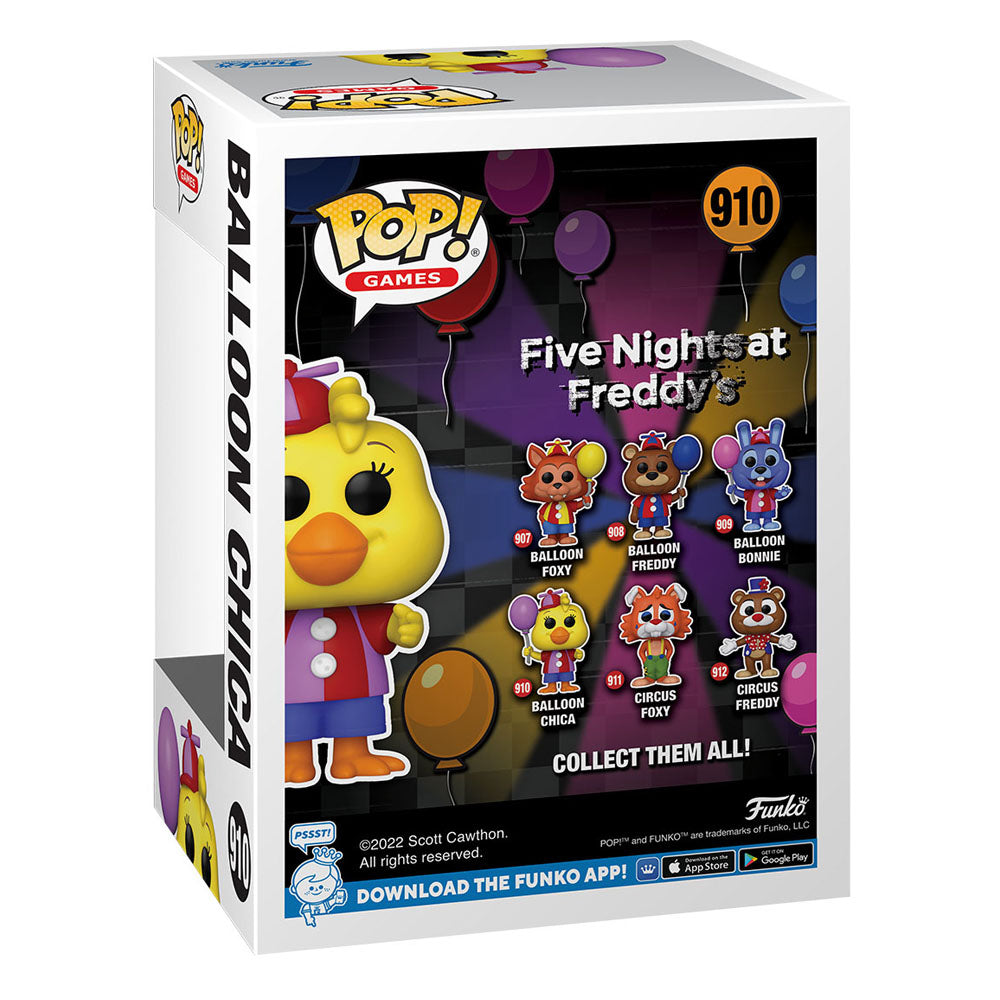 Funko Five Nights at Freddy's Security Breach Balloon Chica POP! Games Vinyl Figur