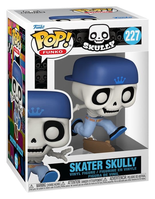 Funko Funko Legacy Skater Skully POP! Icons Vinyl Figur