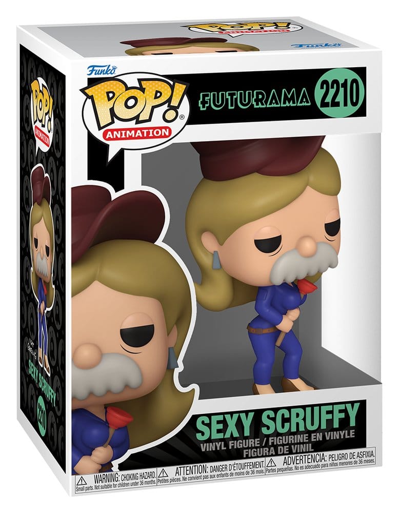 Funko Futurama Sexy Scruffy Pop! Animation Vinyl Figur