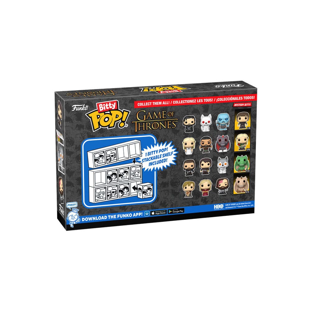 Funko Game of Thrones 4er-Pack Jon Snow Bitty POP! Vinyl Figuren