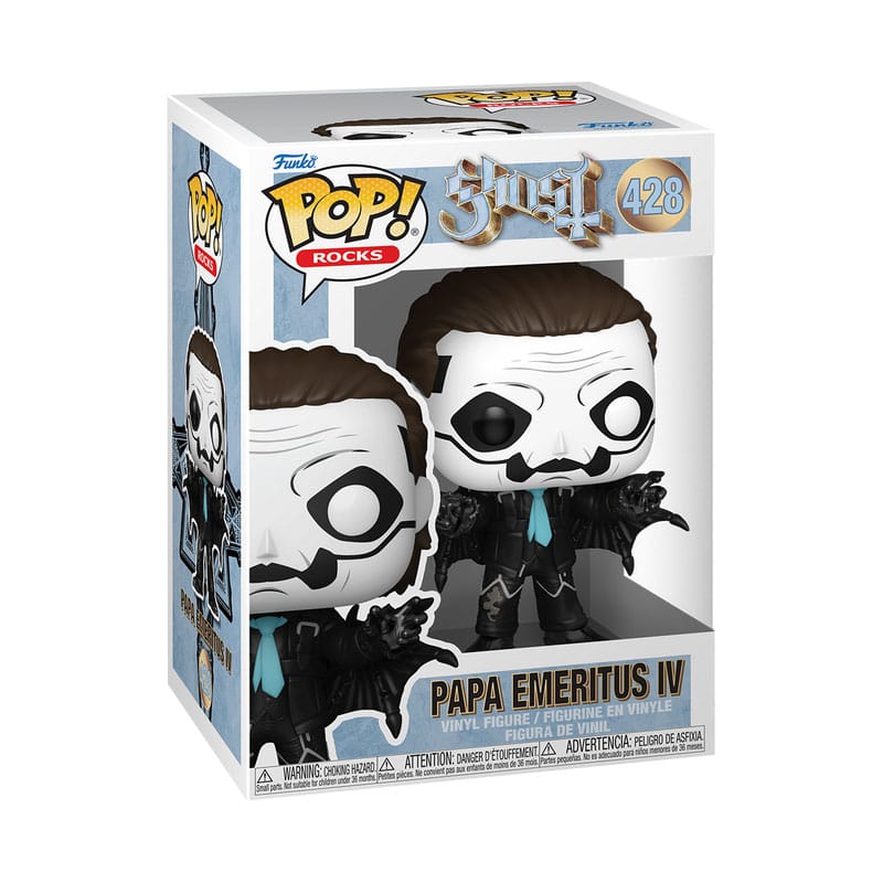 Funko Ghost Band Papa Emeritus IV (Bat Outfit) (Glitter) POP! Rocks Vinyl Figur