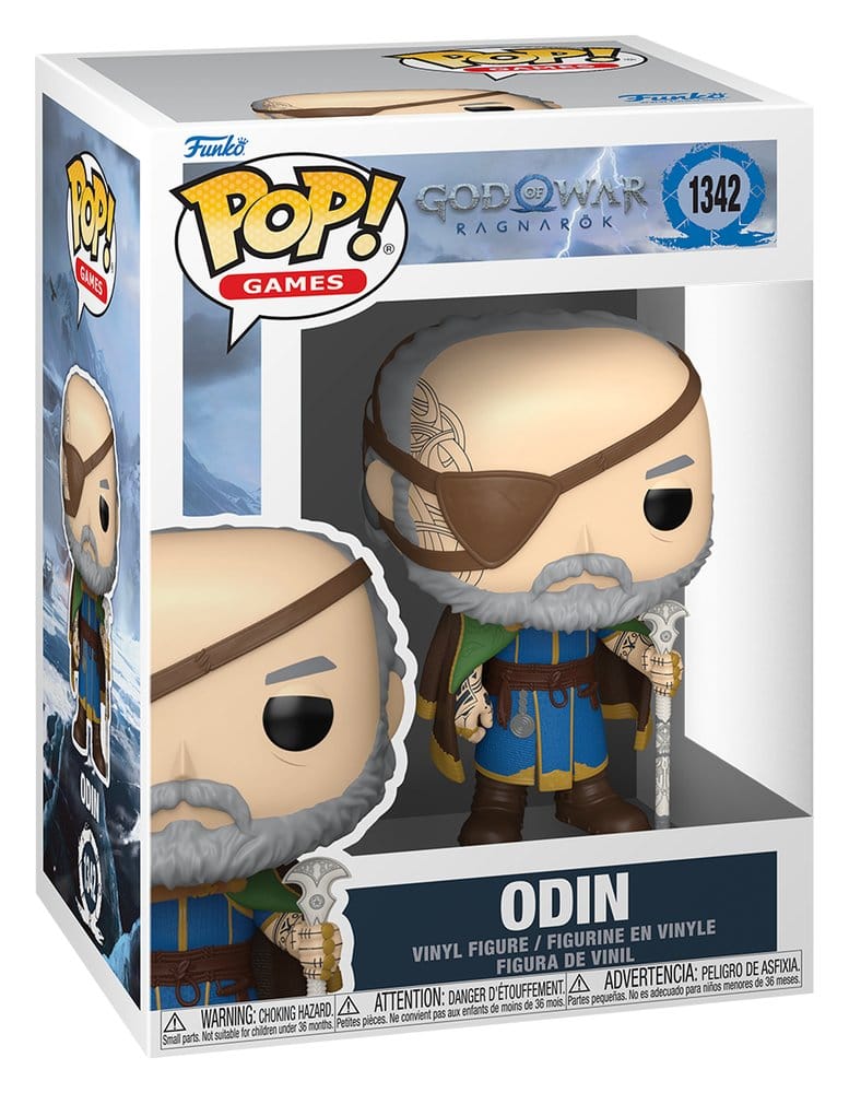 Funko God of War Ragnarök Odin POP! Games Vinyl Figur