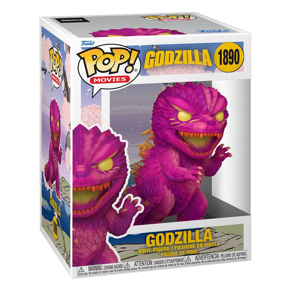Funko Godzilla Art Series Pink Godzilla POP! Movies Premium Vinyl Figur