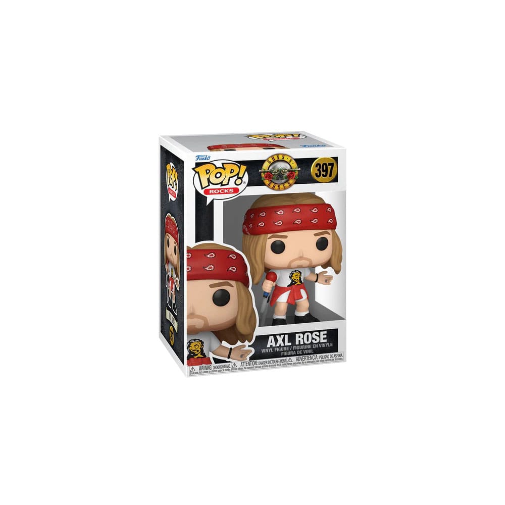 Funko Guns N Roses Axel Rose(1992) w/CH POP! Rocks Sortiment (6) Vinyl Figuren