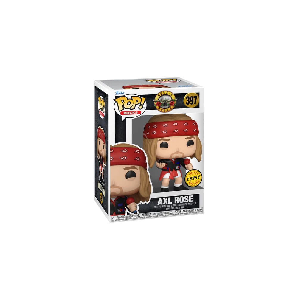 Funko Guns N Roses Axel Rose(1992) w/CH POP! Rocks Sortiment (6) Vinyl Figuren