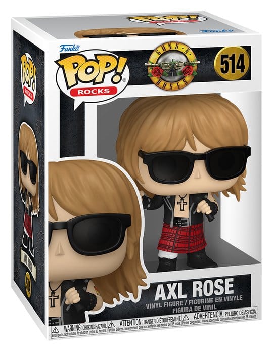 Funko Guns N`Roses Axl Rose (LaLD) POP! Rocks Vinyl Figur