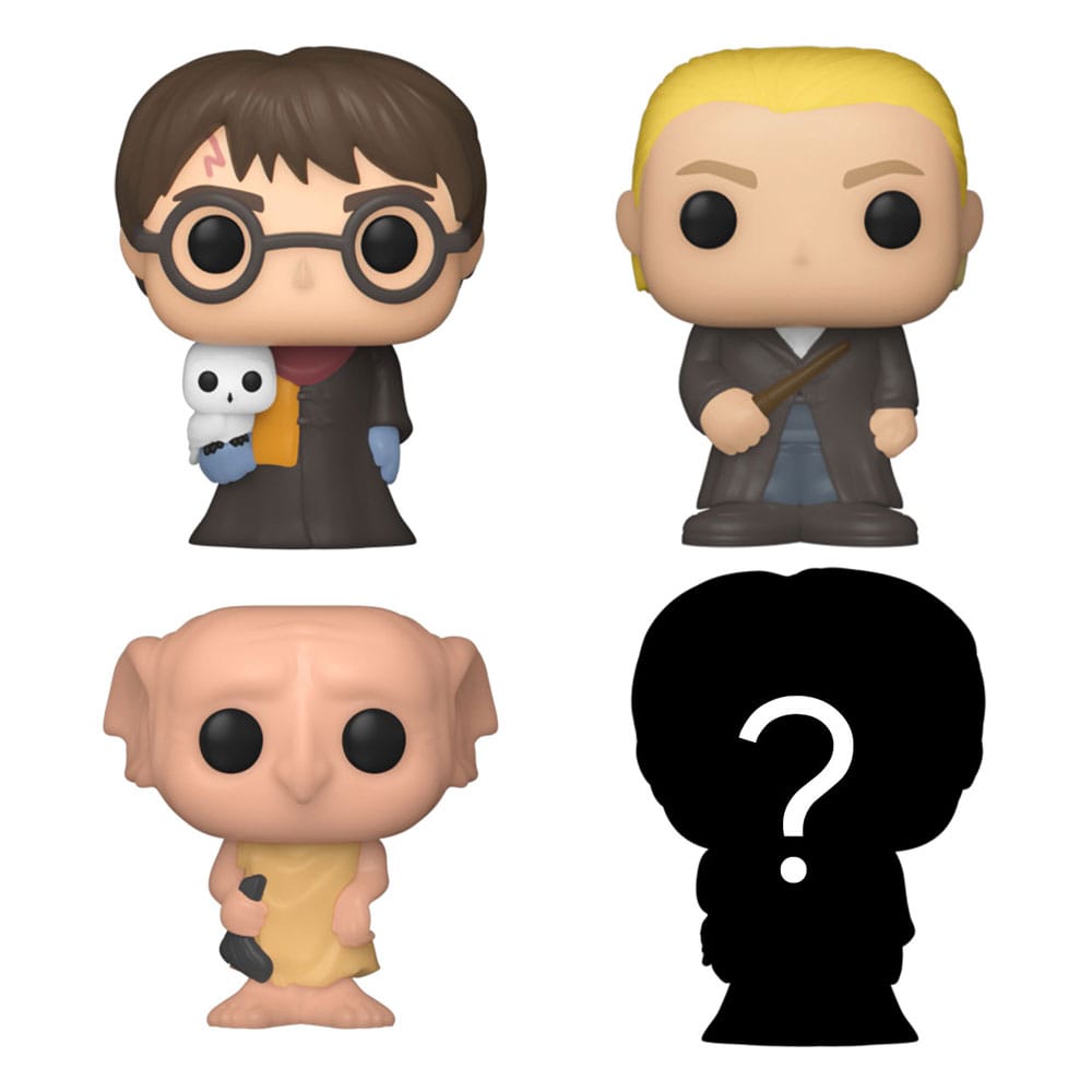 Funko Harry Potter 4er-Pack Harry Bitty POP! Vinyl Figuren