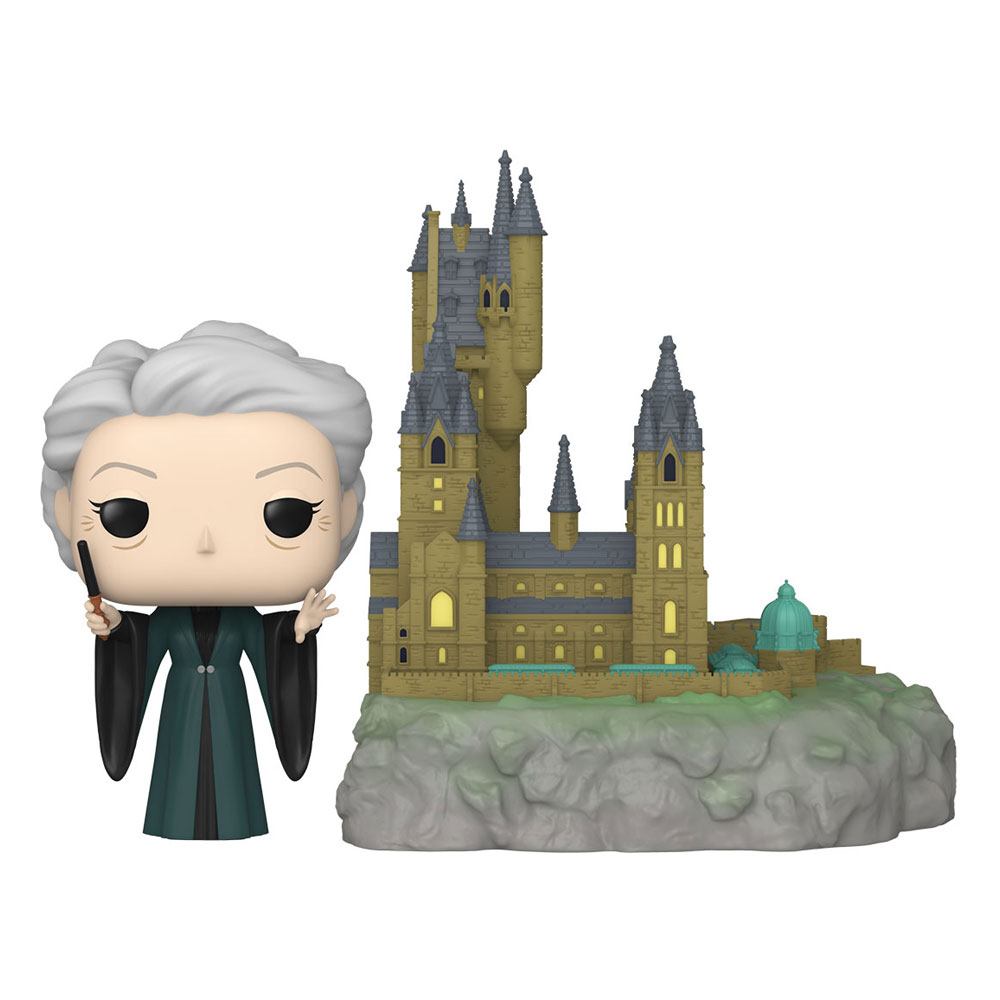 Funko Harry Potter - Chamber of Secrets Anniversary POP! Town Minerva w/Hogwarts Vinyl Figur
