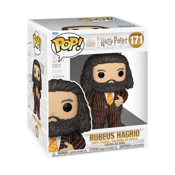 Funko Harry Potter Hagrid Animal Pelt Outfit Super Sized POP! Vinyl Figur