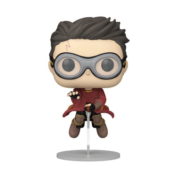 Funko Harry Potter Harry w/Broom(Quidditch) POP! Movies Vinyl Figur