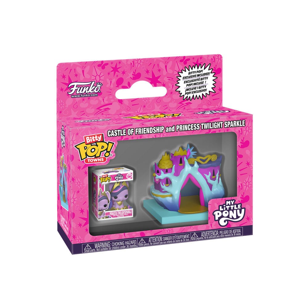 Funko Hasbro MLP-Castle of Friendship Bitty POP! Town Vinyl Figur