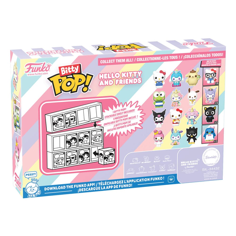 Funko Hello Kitty and Friends 4er-Pack Series 1 Bitty POP! Vinyl Figuren