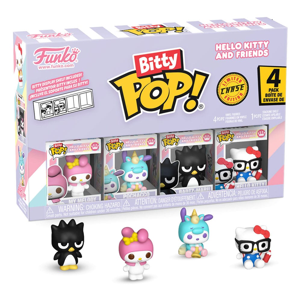 Funko Hello Kitty and Friends 4er-Pack Series 4 Bitty POP! Vinyl Figuren