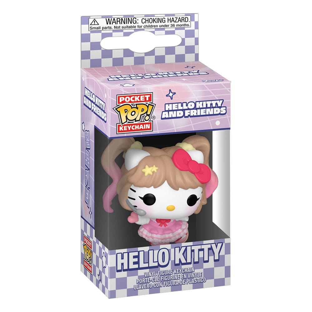 Funko Hello Kitty and Friends Hello Kitty (K-Pop Outfit) Display (12) POP! Vinyl Schlüsselanhänger
