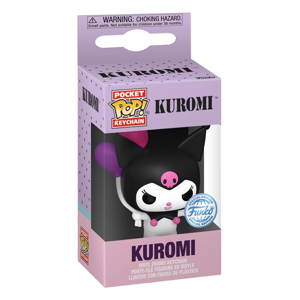 Funko Hello Kitty Kuromi(BLN) Display (12) POP! Vinyl Schlüsselanhänger
