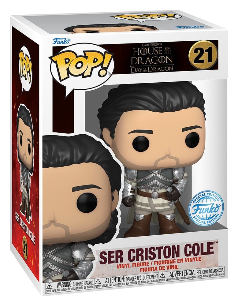 Funko House of the Dragon Ser Criston Cole Exclusive Edition POP! Vinyl Figur