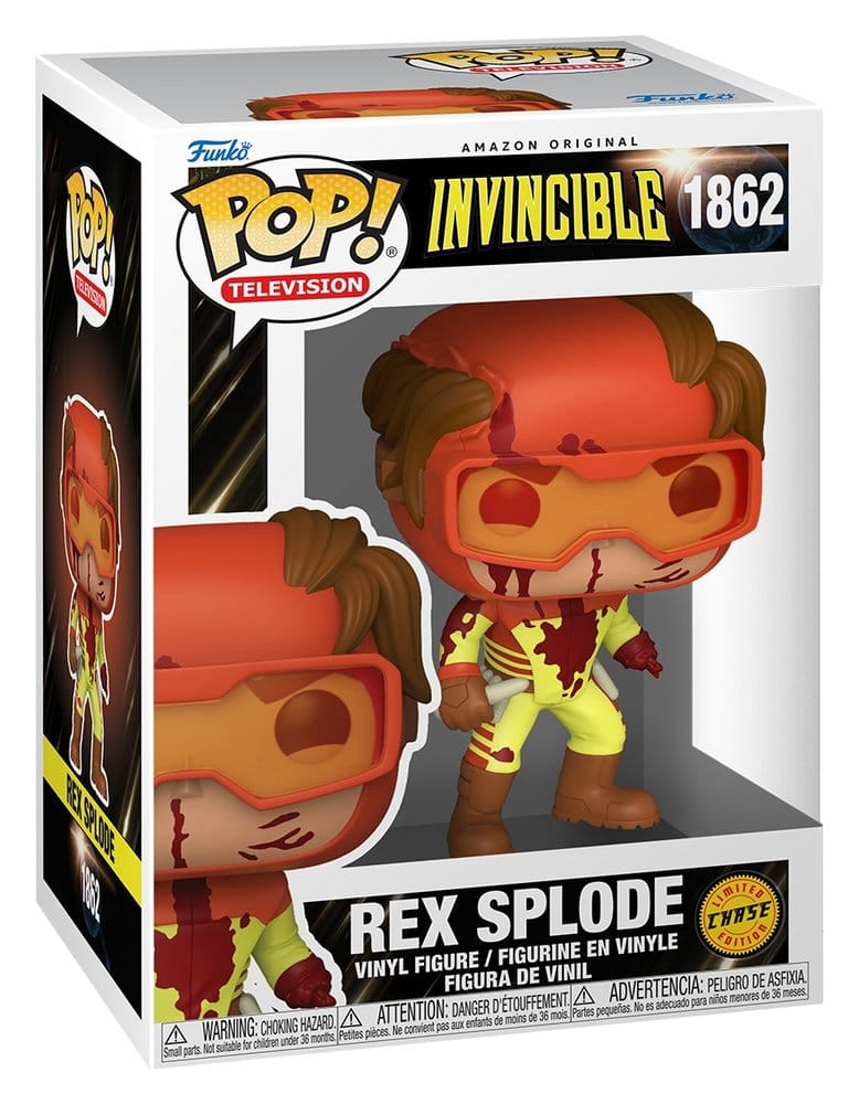Funko Invincible 2 Rex Splode with Chase Sortiment (6) POP! Vinyl Figuren