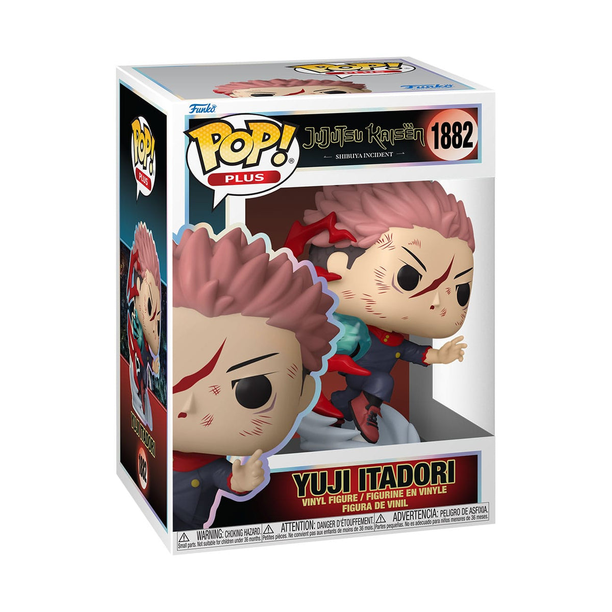 Funko Jujutsu Kaisen Yuji Itadori POP! Plus Animation Vinyl Figuren
