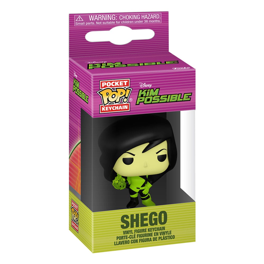 Funko Kim Possible Shego Display (12) POP! Vinyl Schlüsselanhänger