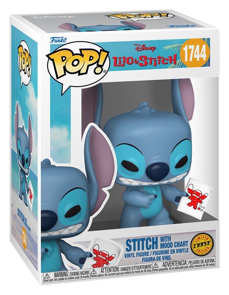 Funko Lilo & Stitch Stitch with Mood Chart w/Chase Sortiment (6) POP! Vinyl Figur