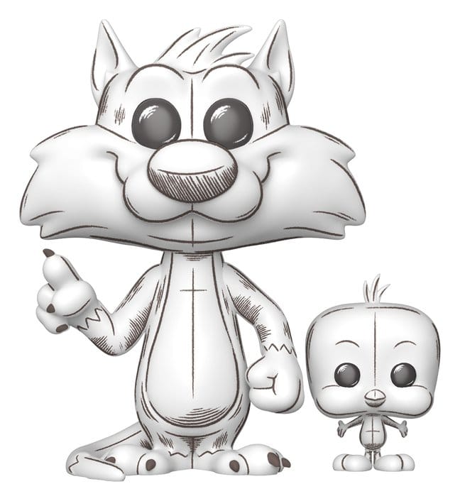 Funko Looney Tunes POP!&Buddy Animation Vinyl Figur Sylvester&Tweety