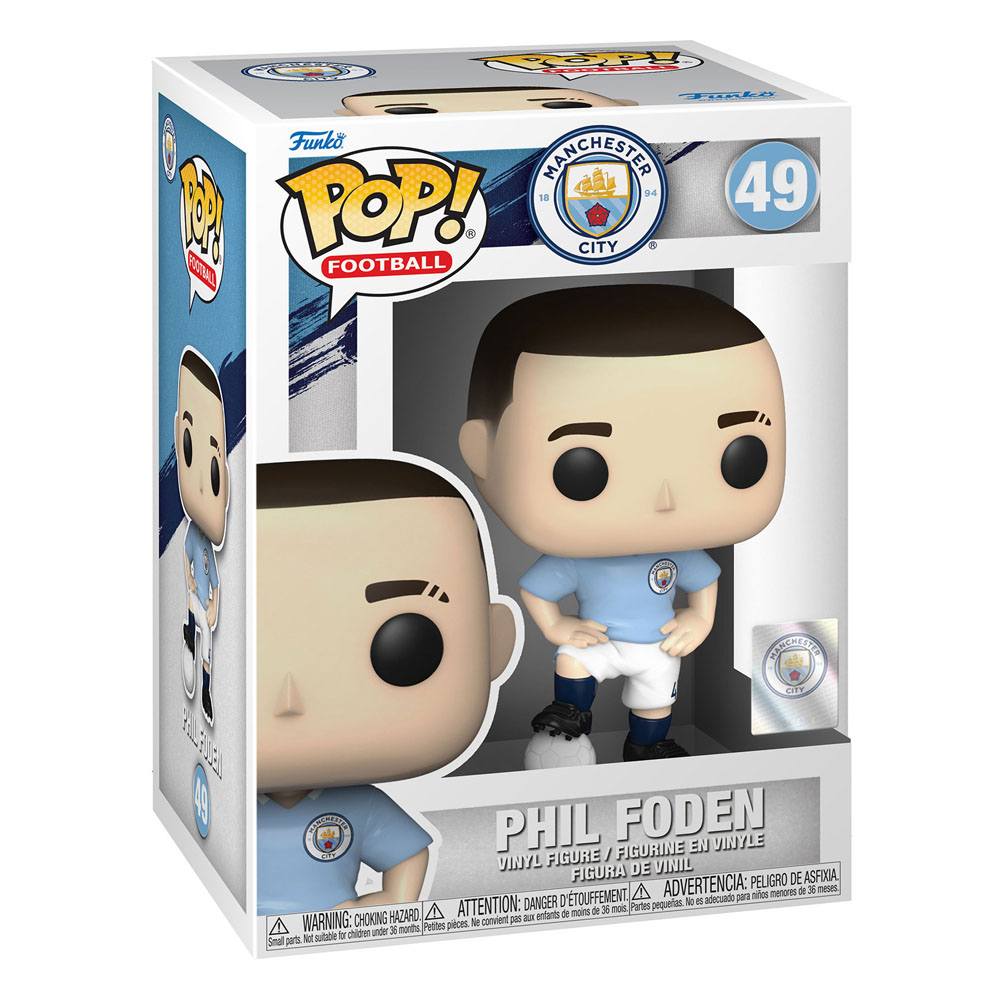 Funko Manchester City F.C. Phil Foden POP! Football Vinyl Figur