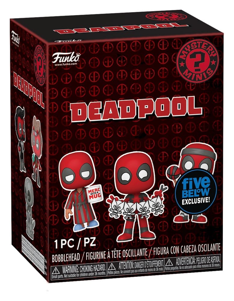 Funko Marvel Comics Mystery Minis Minifiguren Deadpool Series 5 Display (12)