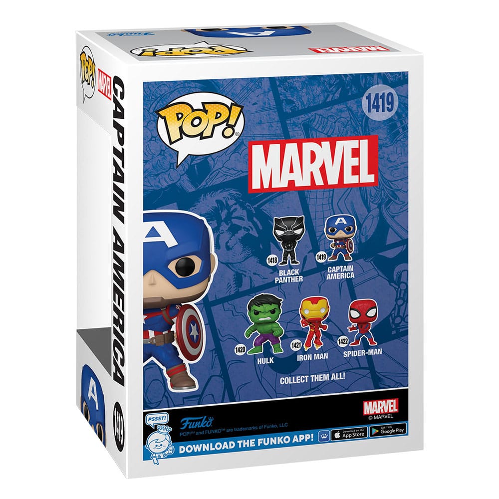 Funko Marvel New Classics Captain America POP! Vinyl Figur