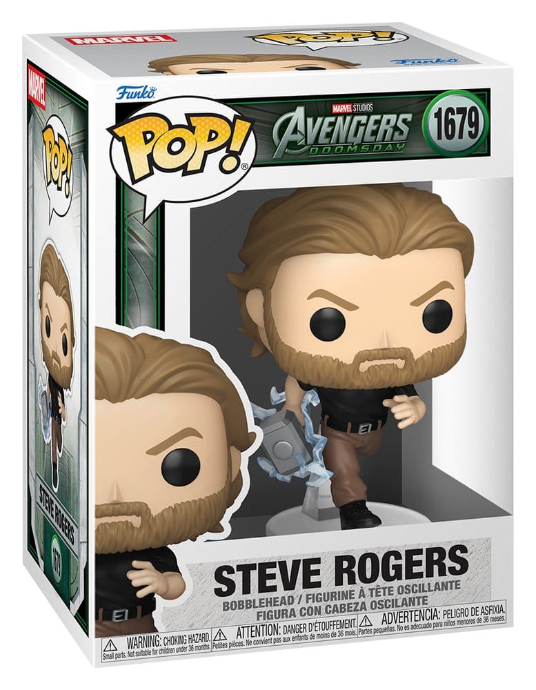 Funko Marvel Steve Rogers (Doomsday) POP! Comics Vinyl Figur