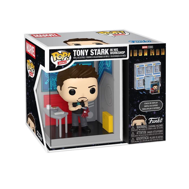 Funko Marvel Tony's Garage POP! Nooks Vinyl Figur