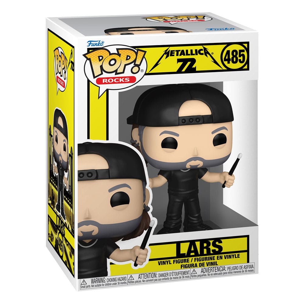 Funko Metallica Lars (72 Seasons) POP! Rocks Vinyl Figur