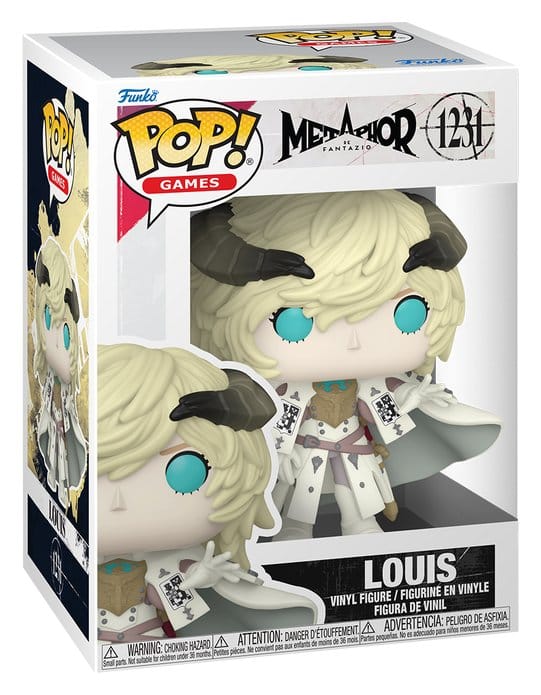 Funko Metaphor ReFantazio Louis Guiabern POP! Games Vinyl Figur