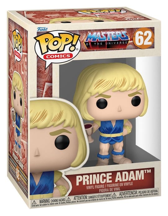 Funko MOTU Vintage Prince Adam (Vintage) POP! Comics Vinyl Figur