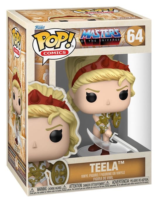 Funko MOTU Vintage Teela POP! Comics Vinyl Figur