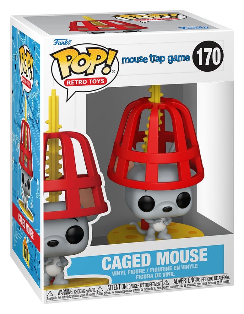 Funko Mouse Trap Caged Mouse POP! Games Vinyl Figur