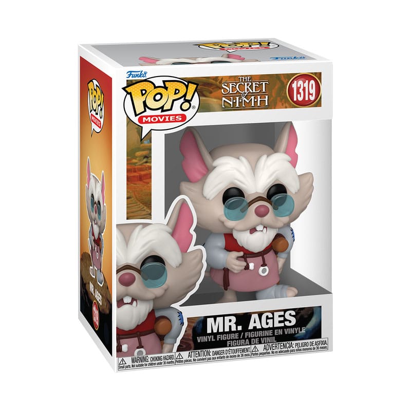 Funko Mrs. Brisby und das Geheimnis von NIMH Mr. Ages POP! Movies Vinyl Figur