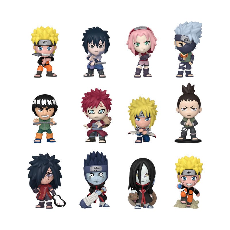 Funko Naruto Shippuden Mystery Minis Display (12) Minifiguren