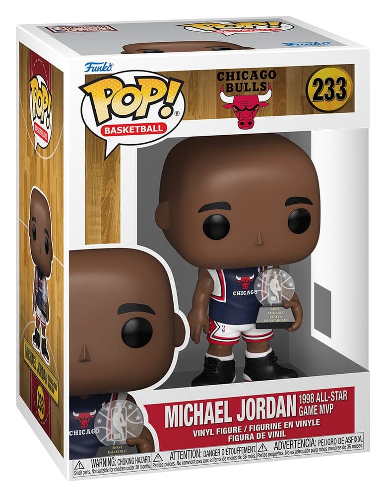 Funko NBA Legends Bulls- Michael Jordan (1998 ASG MVP) POP! Sports Vinyl Figur