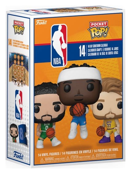 Funko NBA Pocket POP! 14-Tage Countdown- Adventskalender