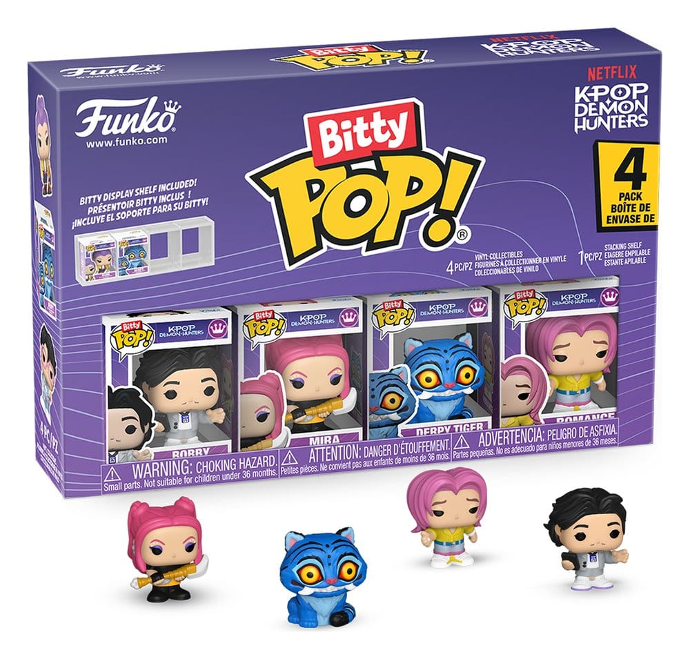 Funko Netflix Bitty POP! Mini Figuren 4er-Pack Mira