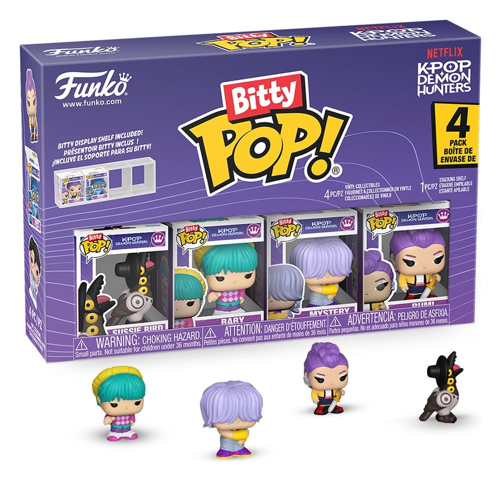 Funko Netflix Bitty POP! Mini Figuren 4er-Pack Rumi