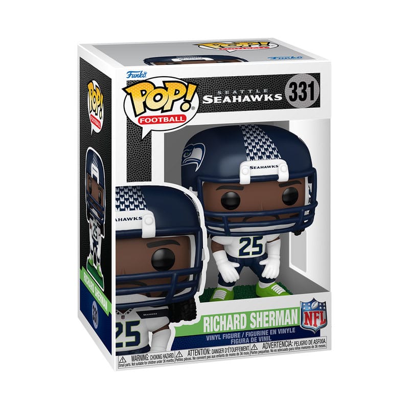 Funko NFL Legends Legends- Richard Sherman(Seahawks) POP! Sports Vinyl Figur