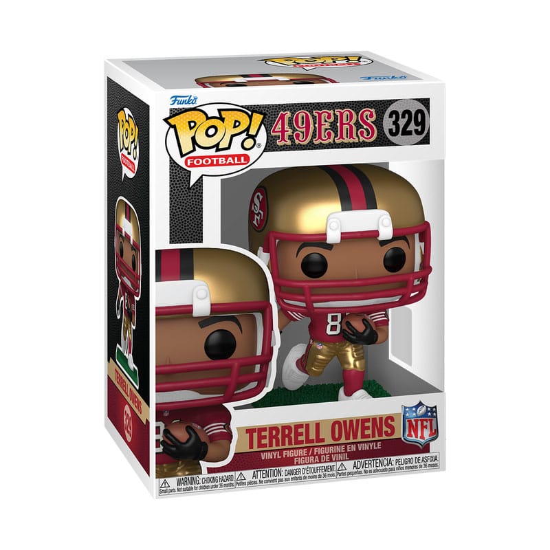 Funko NFL Legends Legends- Terrell Owens(49ers) POP! Sports Vinyl Figur