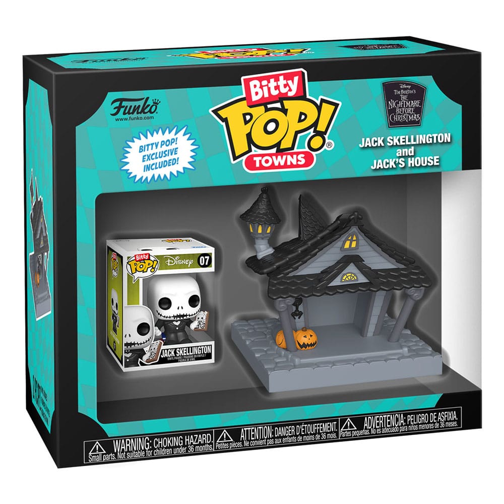 Funko Nightmare before Christmas Jack at Home Bitty POP! Town Vinyl Figur