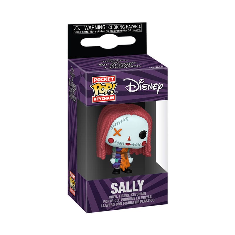 Funko Nightmare before Christmas Patchwork - Sally Display (12) POP! Vinyl Schlüsselanhänger