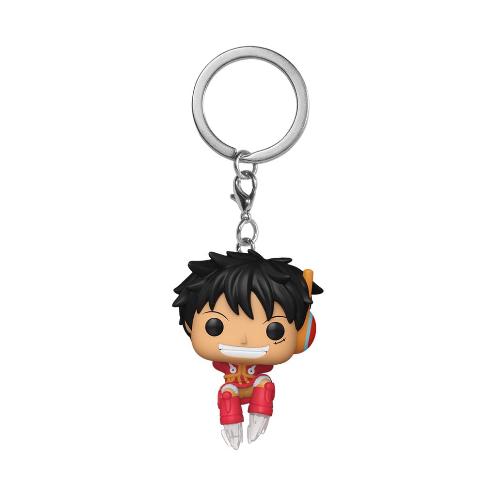Funko One Piece Luffy(Egghead) Display (12) POP! Vinyl Schlüsselanhänger