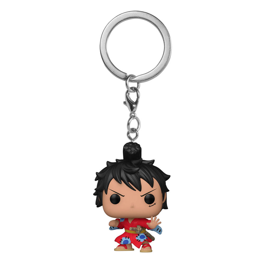 Funko One Piece Luffy in Kimono Display (12) POP! Vinyl Schlüsselanhänger