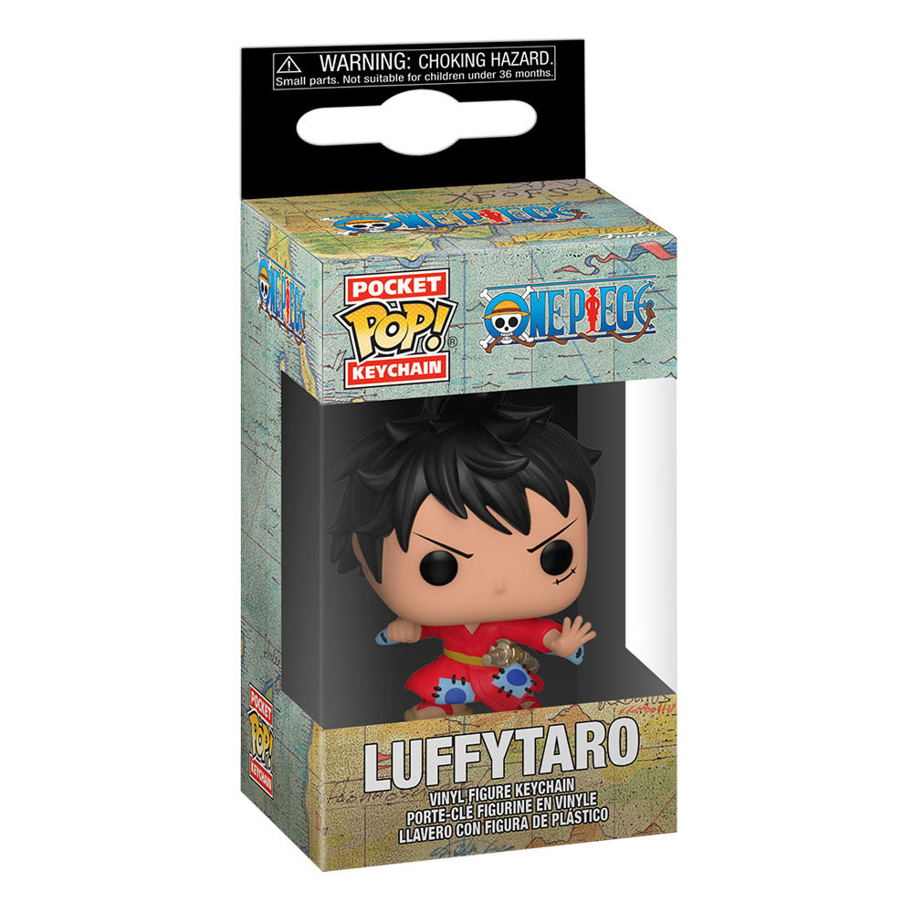 Funko One Piece Luffy in Kimono Display (12) POP! Vinyl Schlüsselanhänger