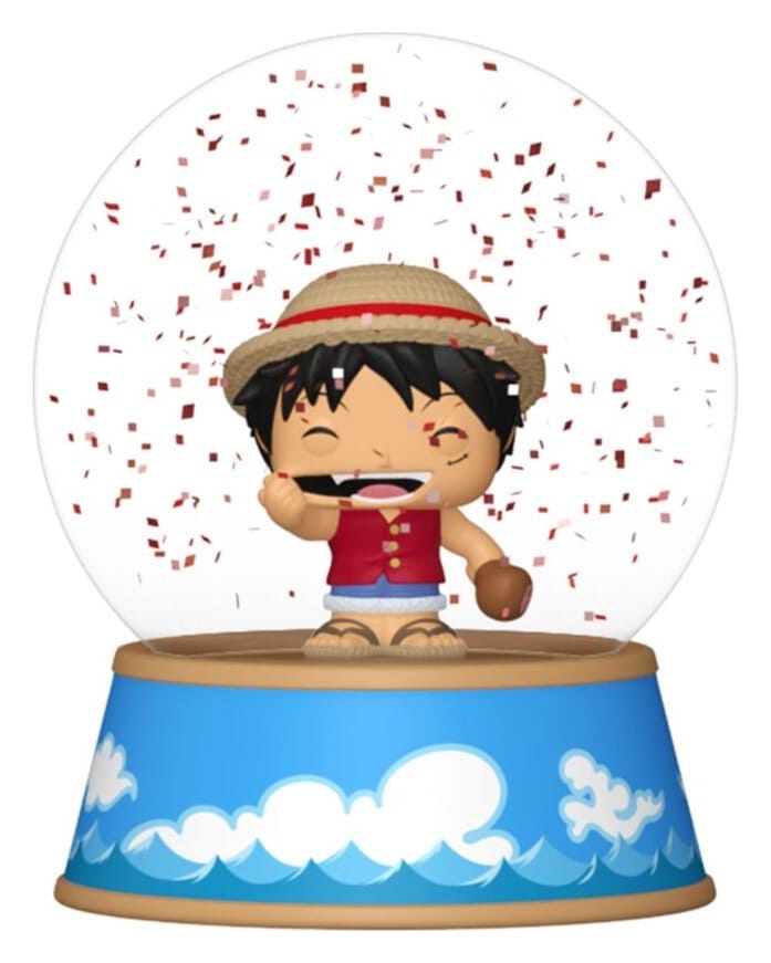 Funko One Piece Mystery Minis Minifiguren Glitter Globes PDQ Display (12)